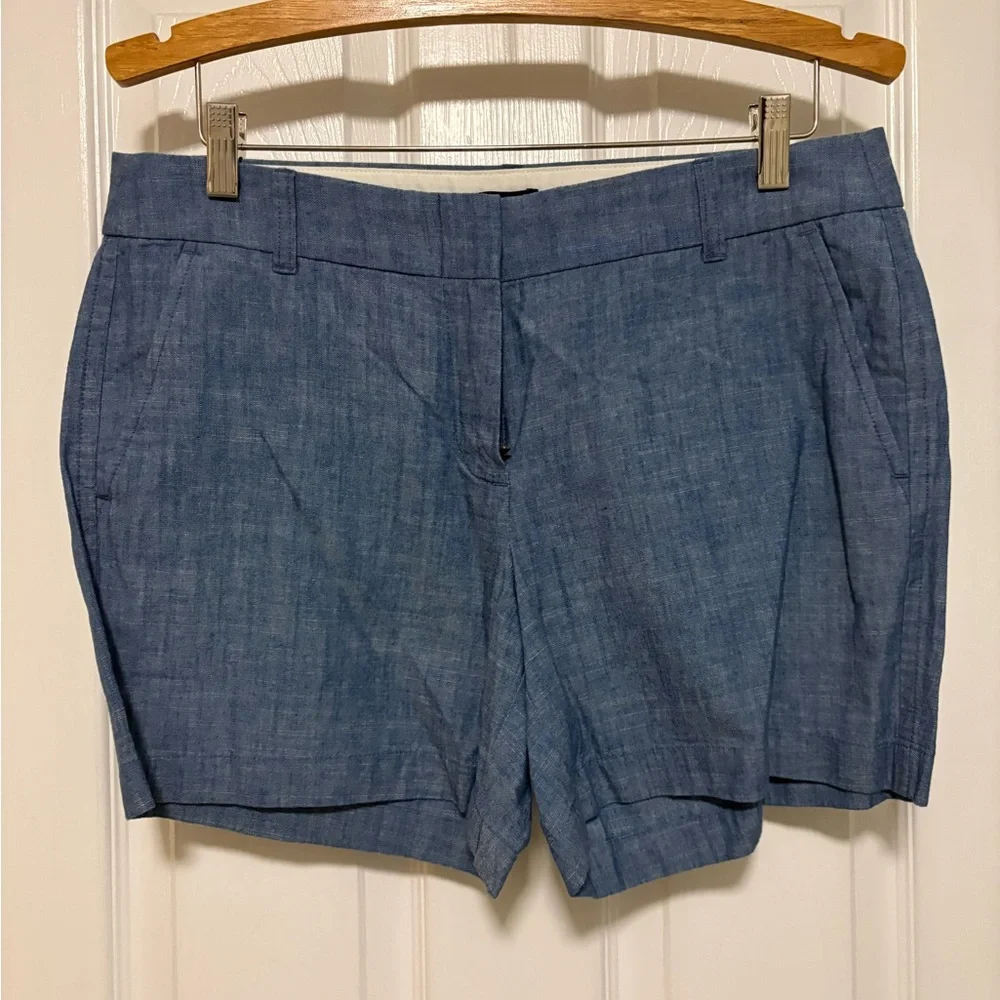 J. Crew Chambray Shorts & Tank Matching Set - Picture 2 of 10